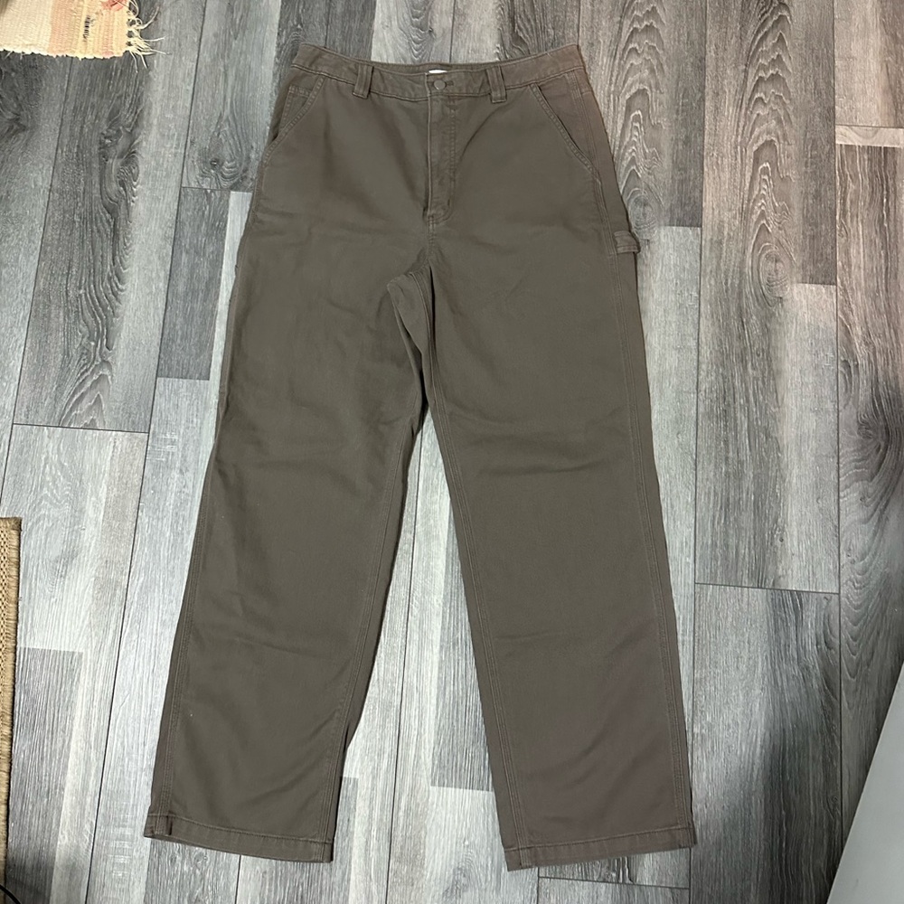 TNA Khaki Colour Jeans